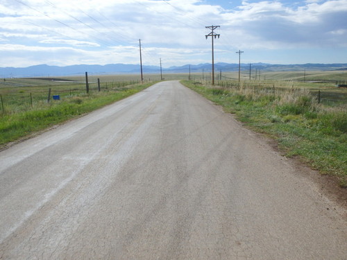 GDMBR: Heading east from Como, toward CO Hwy-285.